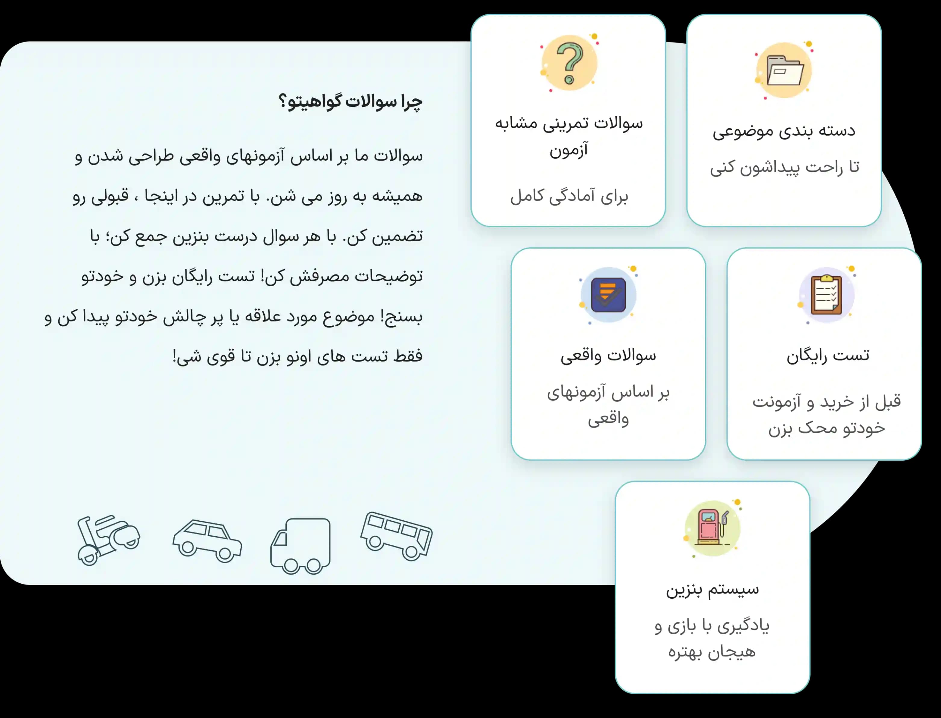 سوالات اصلی آزمون آیین نامه